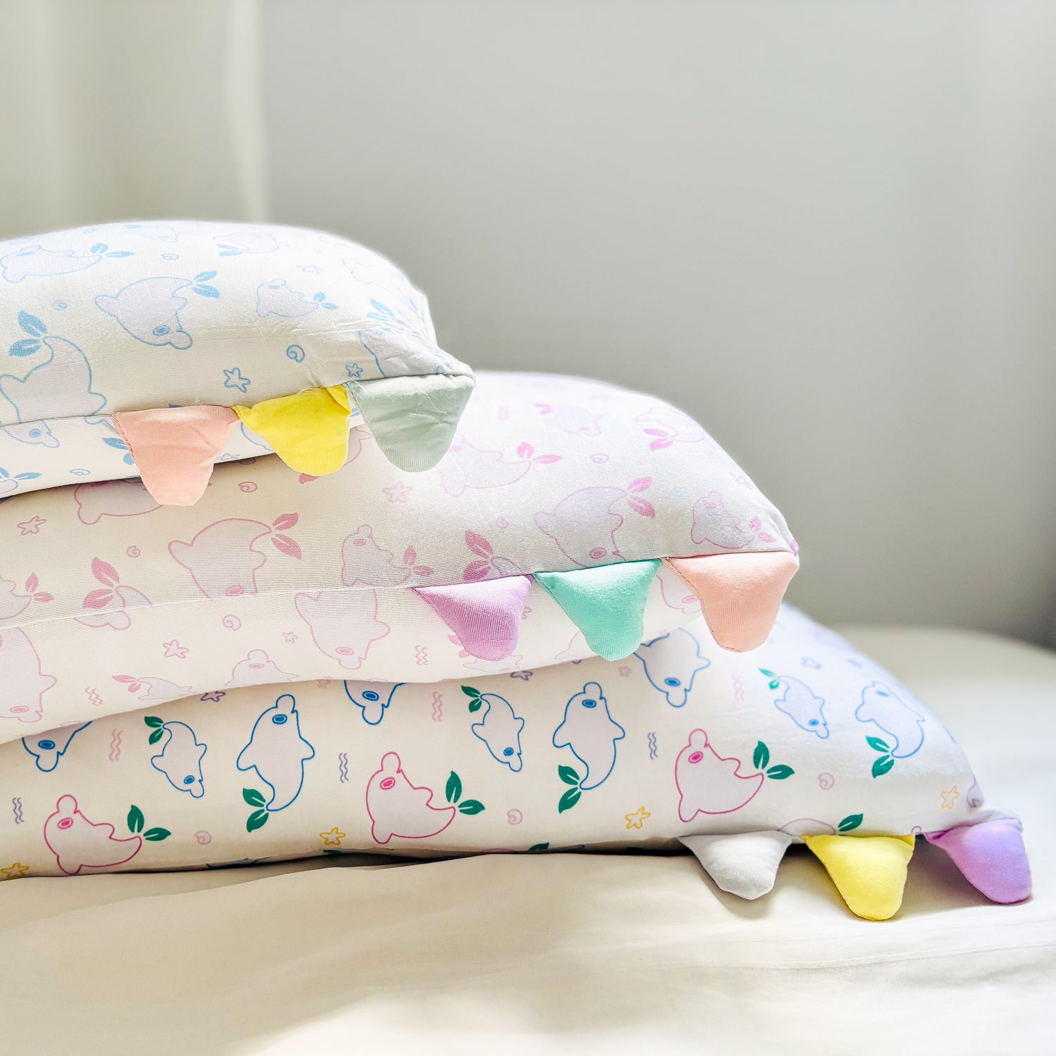 Dolphie Pillow Bundle (Mini, Medium and Large)