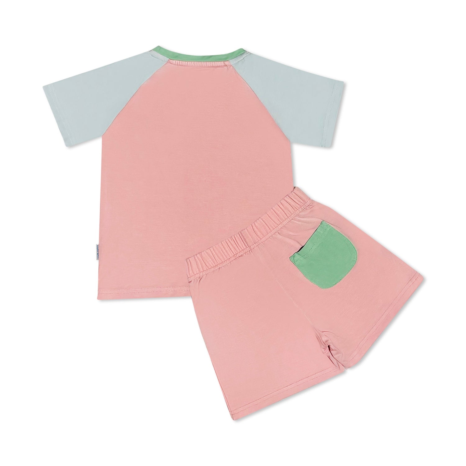 SUNRISE SET - Raglan Sleeve and Short Pant (Pink)